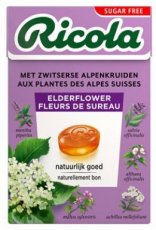 22137 24* Ricola Elderflowers sv in box 50g