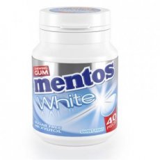 Mentos Gum Bottle White Sweet Mint