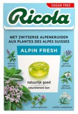 Ricola Alpin Fresh sv in box 50g