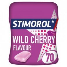 Stimorol Bottle Wild Cherry 70 stuks