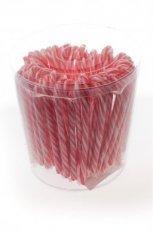 35518 24* Candy Canes Rood-Wit 12 gram
