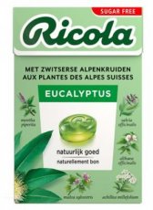 39979 24* Ricola Eucalyptus sv in box 50g