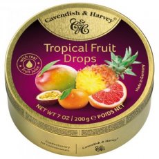 53405 24* Cavendish & Harvey Tropical Fruit Drops 200g