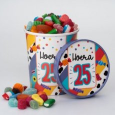 Candy bucket - 25 jaar 24* Candy bucket - 25 jaar
