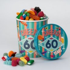 Candy bucket - 60 jaar 24* Candy bucket - 60 jaar