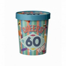Candy bucket - 60 jaar leeg 24* Candy bucket - 60 jaar leeg
