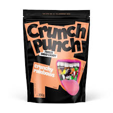 Crunch Punch Crunchy Rainbow 200 gr. 24* Crunch Punch Crunchy Rainbow 200 gr.