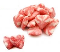DP Sugared Strawberry Twist Heart 24* DP Sugared Strawberry Twist Heart 1 kg