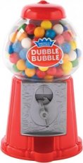 Dubble Bubble Classic Gumball Bank 75 gr. 24* Dubble Bubble Classic Gumball Bank 75 gr.