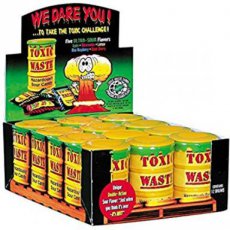 Toxic Waste Yellow Sour Candy Drum